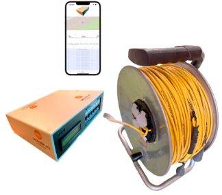 TRT++ para realizar TRT test electrónico de respuesta térmica del terreno, para geotermia y geología